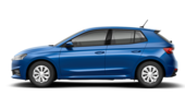 Fahrzeugbild Skoda Fabia Essence blau Seite