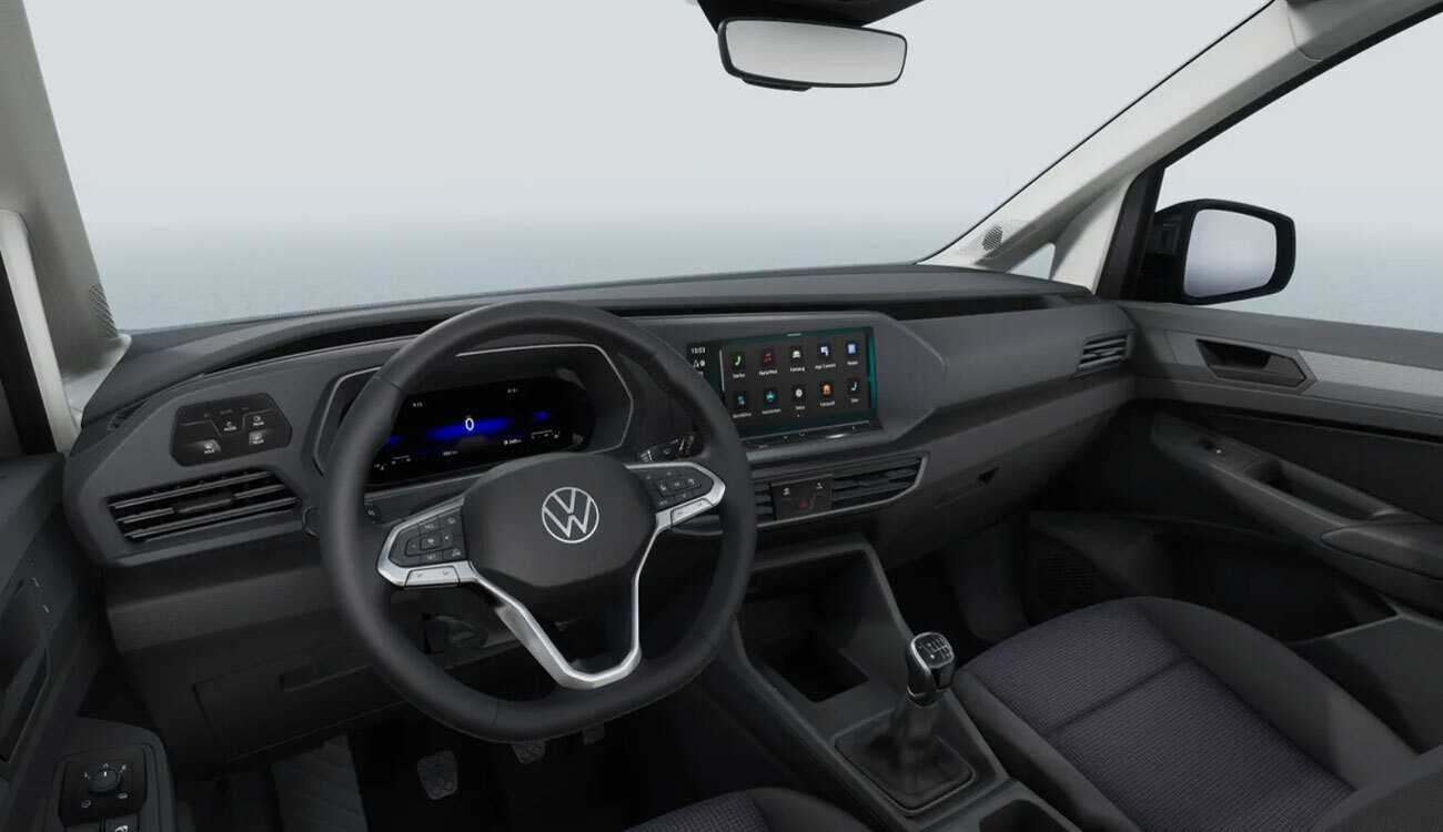 Fahrzeugbild VW Caddy grau Innenraum