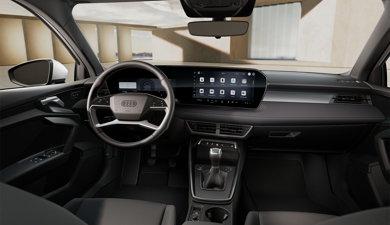 Audi A3 Sportback TFSI in Arkonaweiß Innenansicht