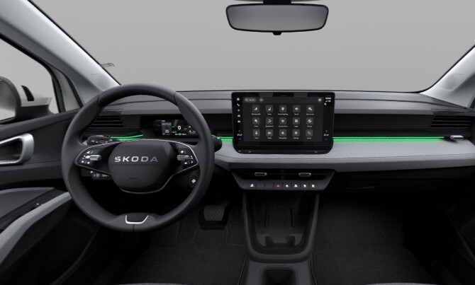 Neues Modell, Skoda Epiq Fahrzeugbild, Innenansicht
