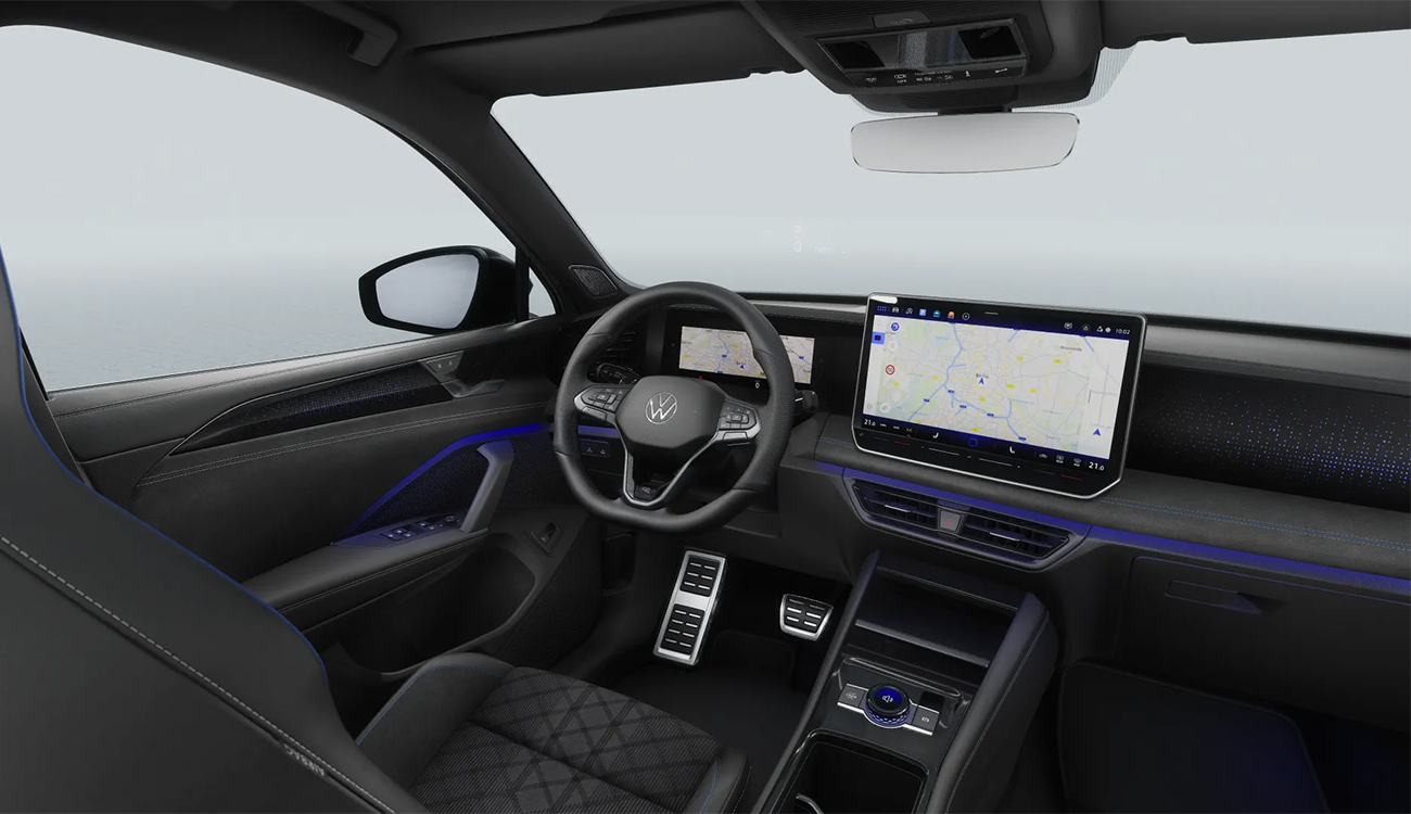 VW Tiguan Benzin Lagerwagen innenraum