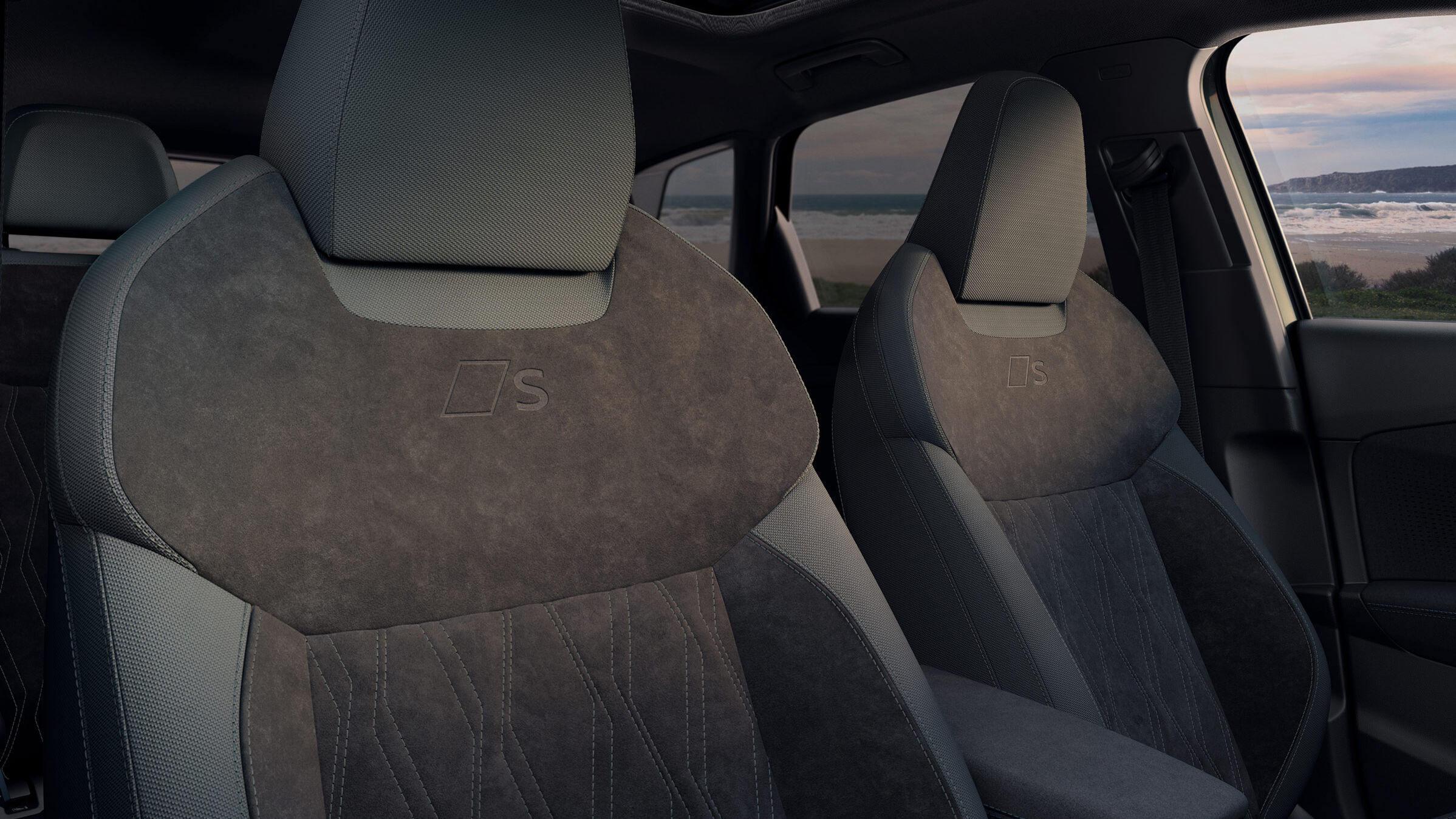 Audi Q3 S Line Sitze mit Prägung