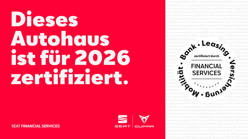 Autohaus Zertifizierung 2026 Financial Services
