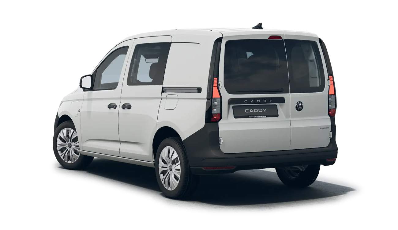 VW Caddy Flexible Hinteransicht