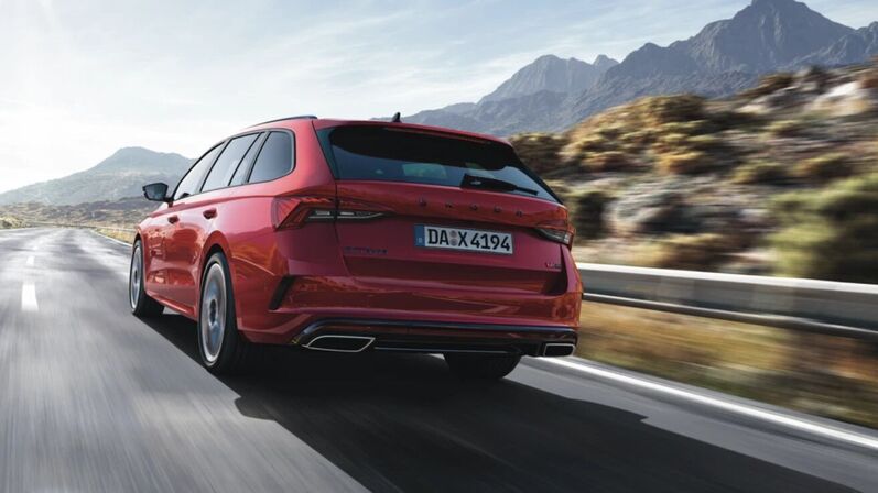 Skoda Octavia RS Hinteransicht
