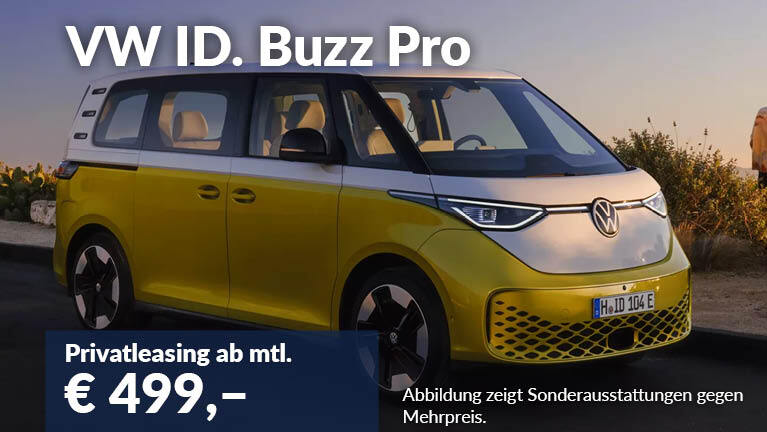 Angebotsteaser VW Id. Buzz Pro Privatleasing