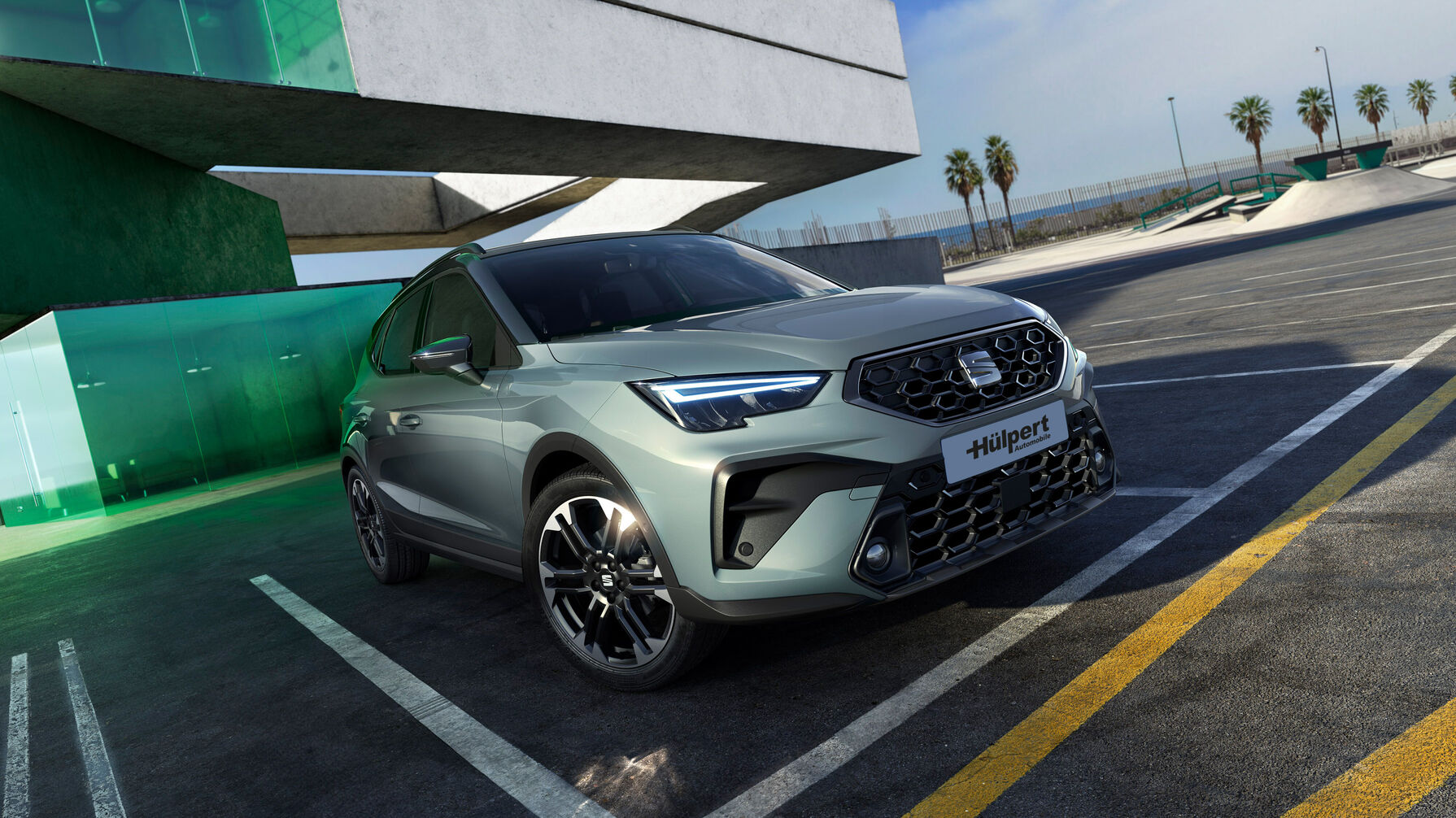 SEAT Arona Gebrauchtwagen als kompakter SUV mit modernem Design und erhöhter Sitzposition für den Alltag.