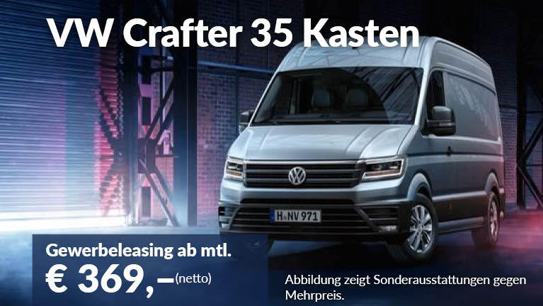 VW Crafter Kasten Leasing