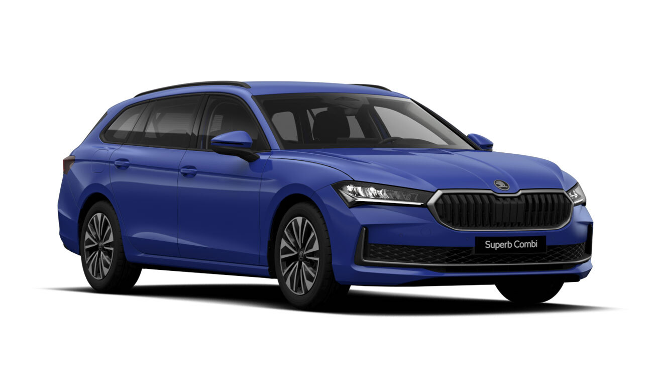 Fahrzeugbild Skoda Superb Combi Selection blau front