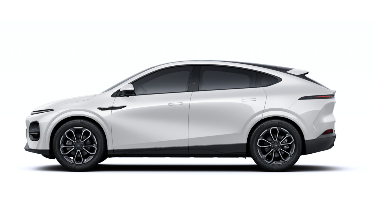 XPENG G6 Arctic White Seitenansicht