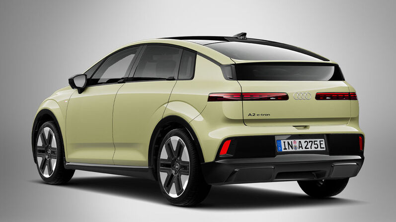 Audi A2 e-tron Heckansicht