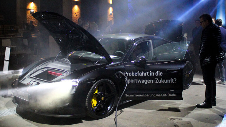 Impressionen der Porsche Taycan Tagesveranstaltung des Porsche Zentrum Dortmund