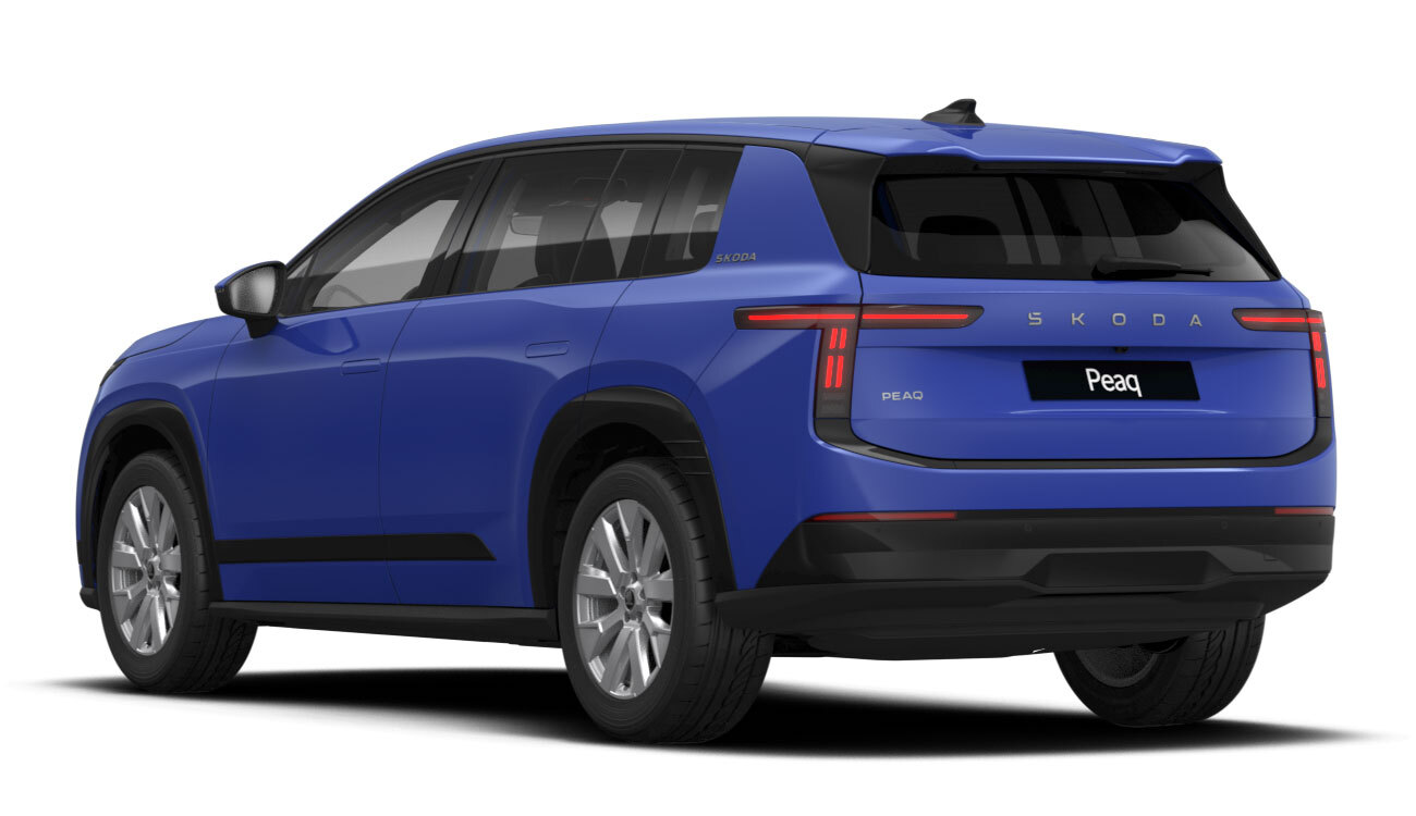 Fahrzeugbild Skoda peaq Selection blau  Heck