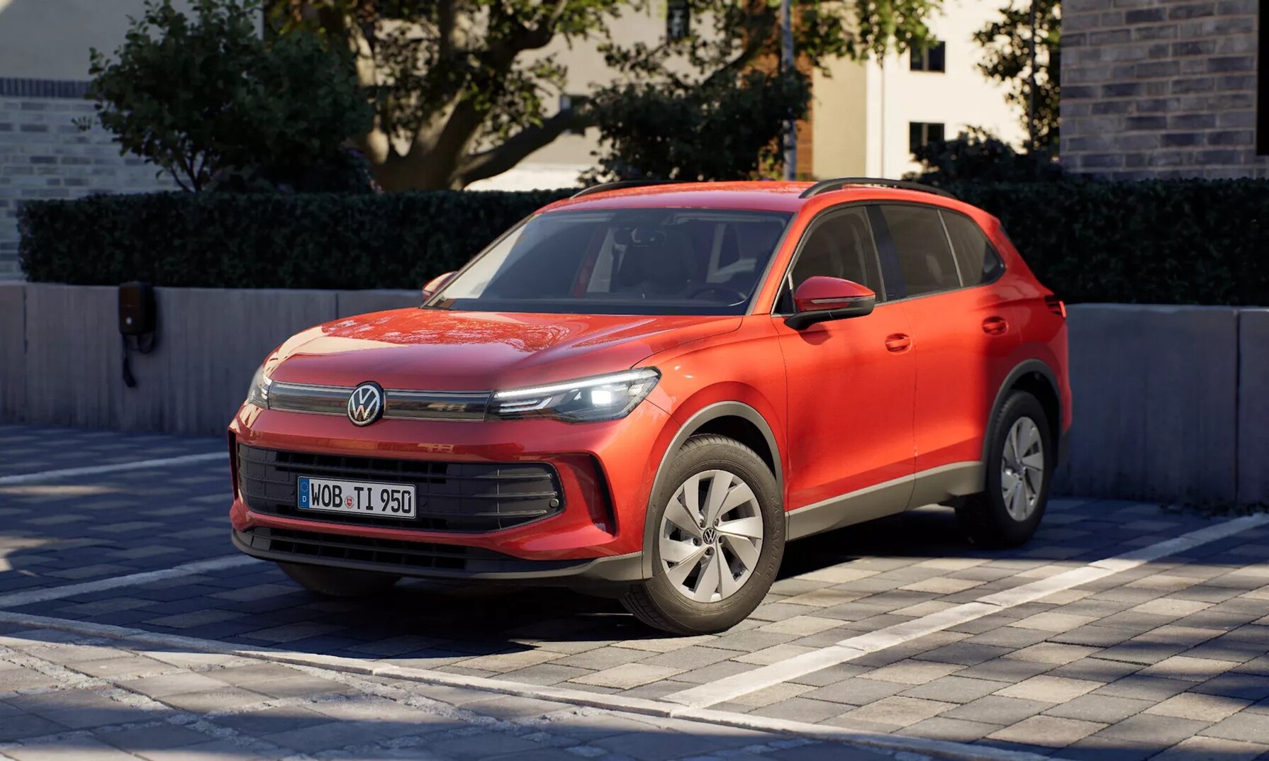 VW Tiguan Trend in rot
