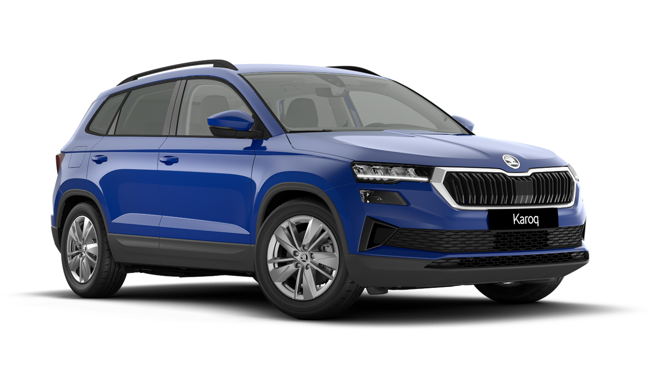 Fahrzeugbild Skoda Karoq Selection Energy Blau Front