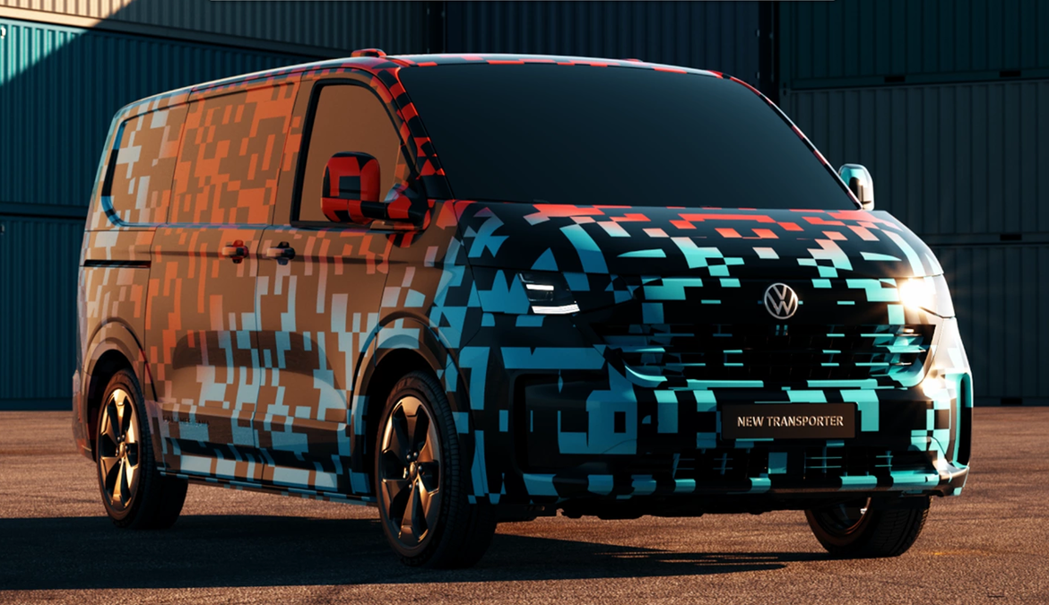 Der neue VW Transporter Front