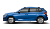 Fahrzeugbild Skoda Kamiq Essence blau Seite