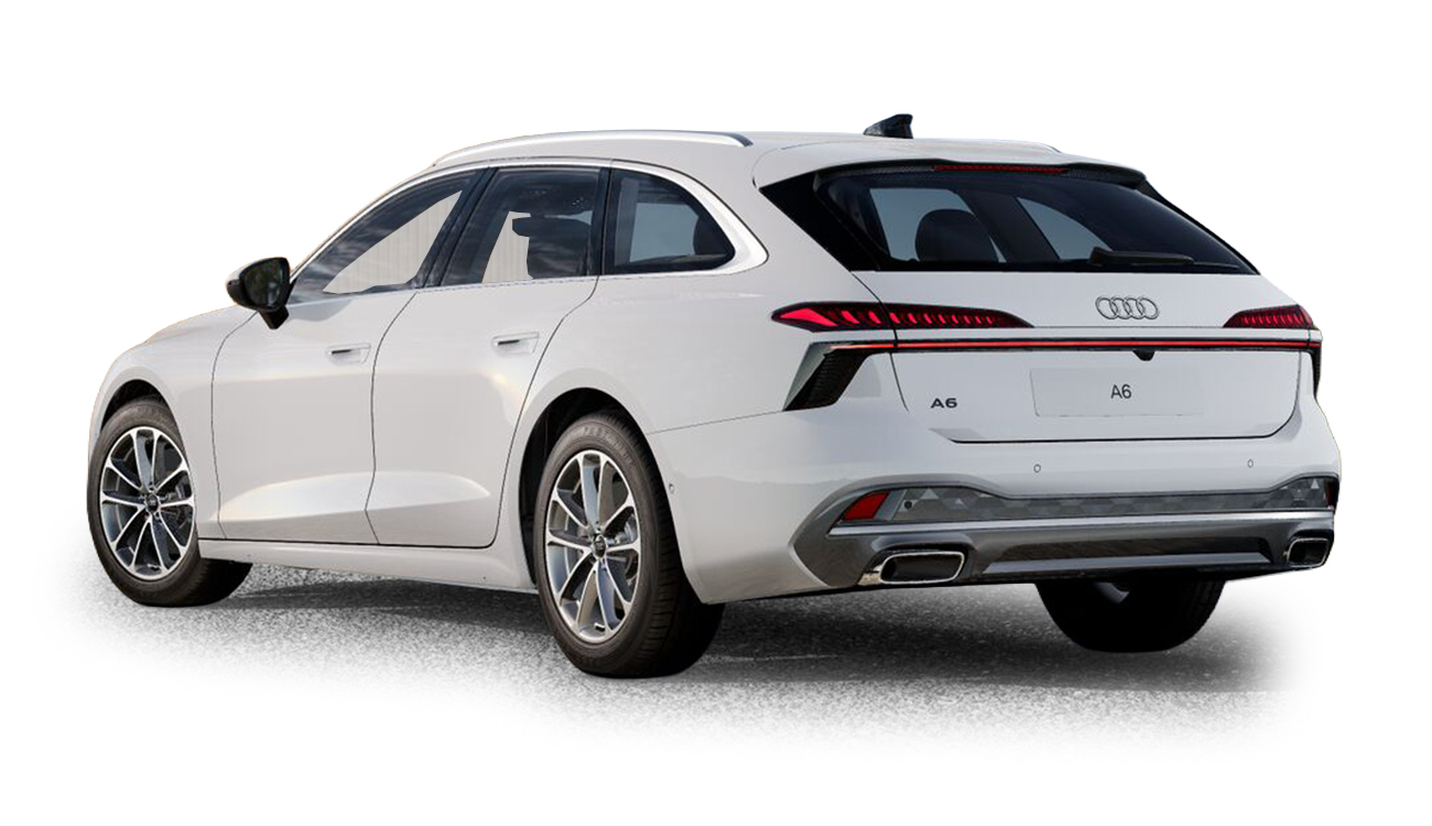 Fahrzeugbild Audi A6 Avant weiß Heck