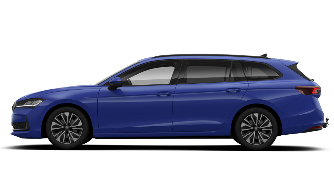 Fahrzeugbild Skoda Superb Combi Selection blau Seite