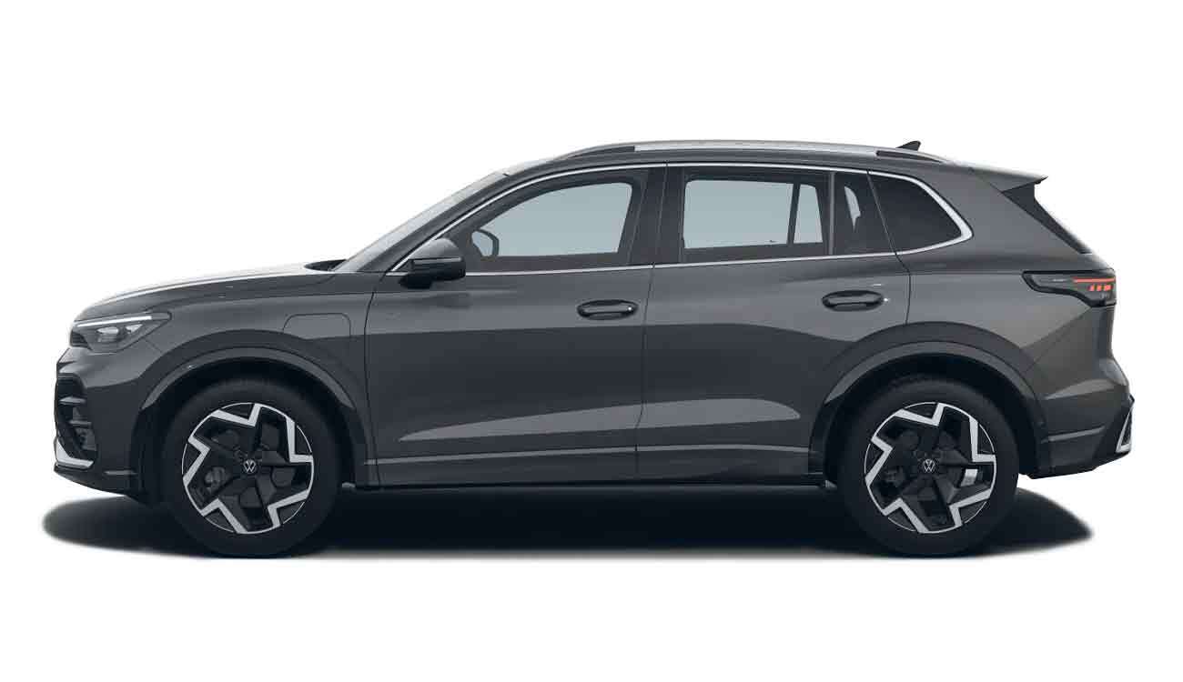 Fahrzeugbild VW Tiguan R-Line Ehybrid grau Seite