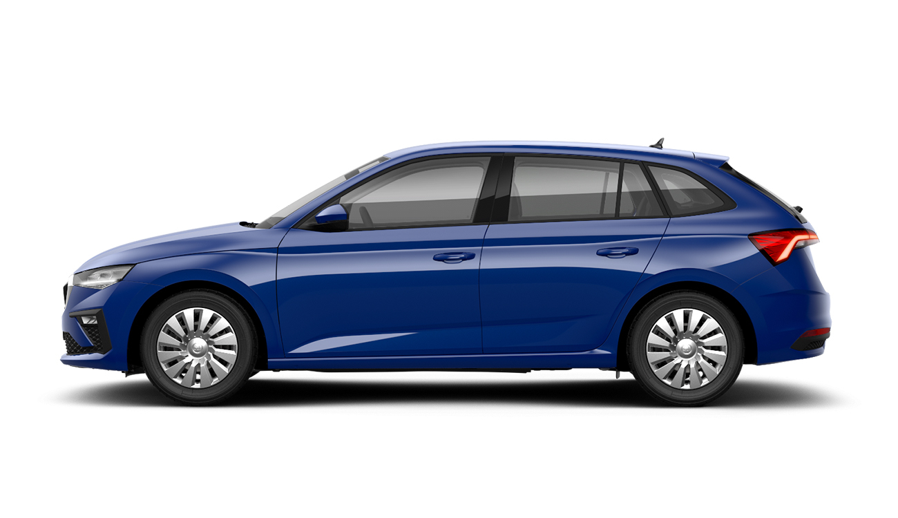 Fahrzeugbild Skoda Scala Essence Energy Blau Seite