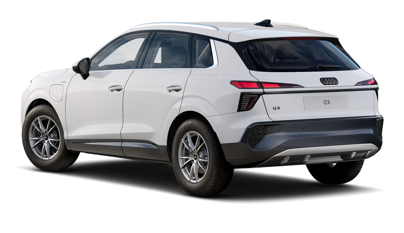 Audi Q3 SUV e-hybrid Hinteransicht