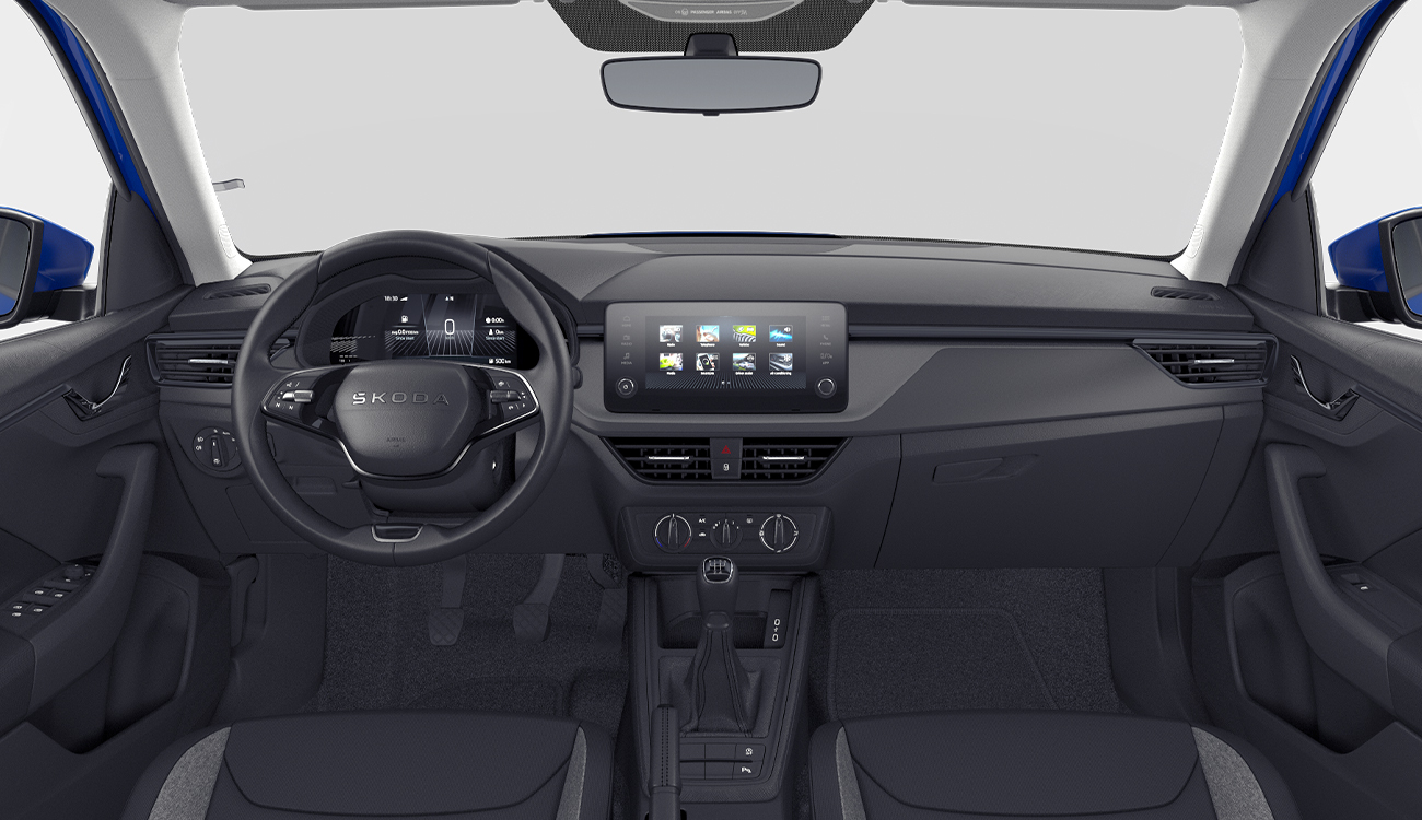 Fahrzeugbild Skoda Karoq Selection Energy Blau Innenraum