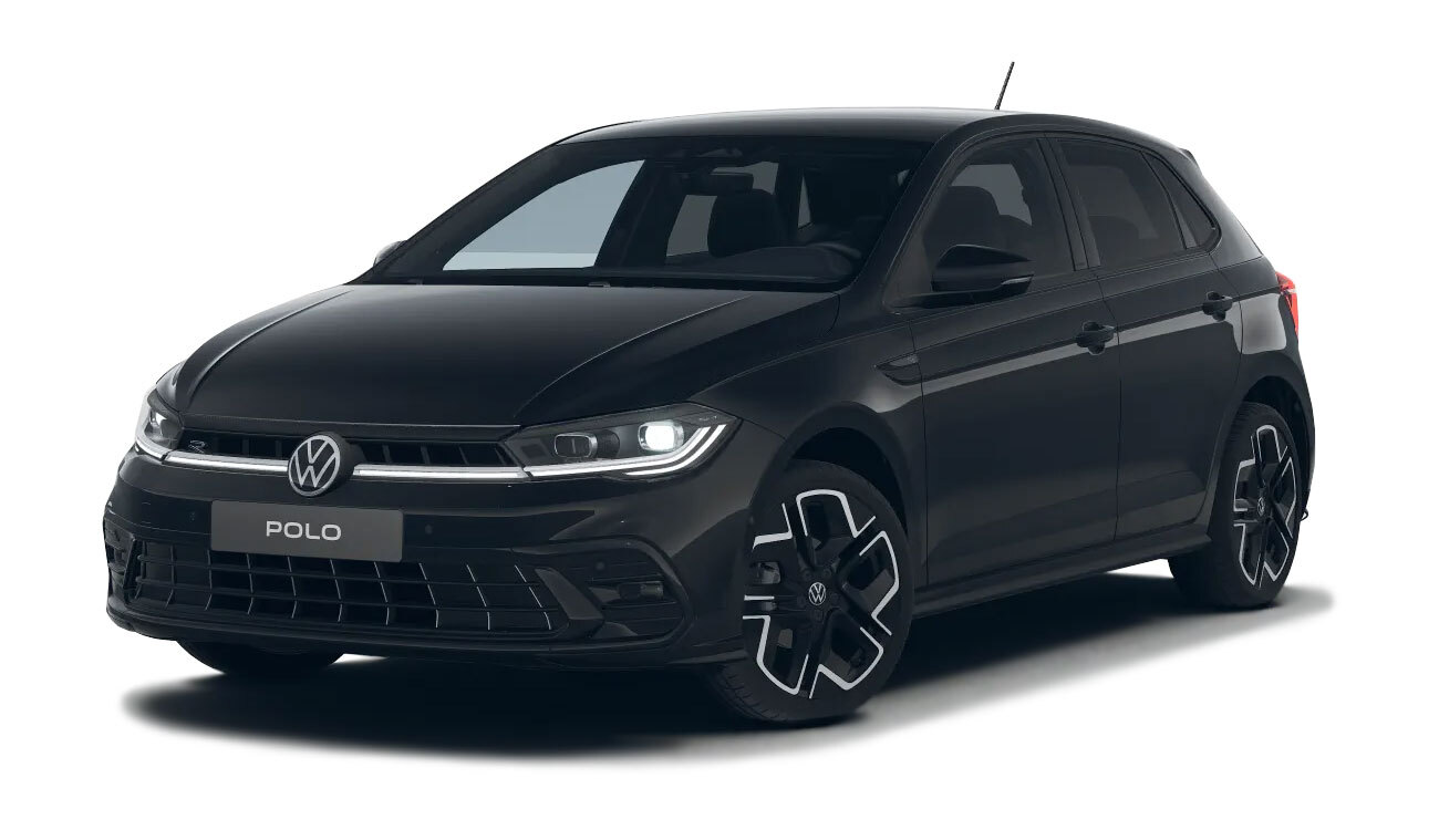 Fahrzeugbild VW Polo Lagerwagen schwarz front