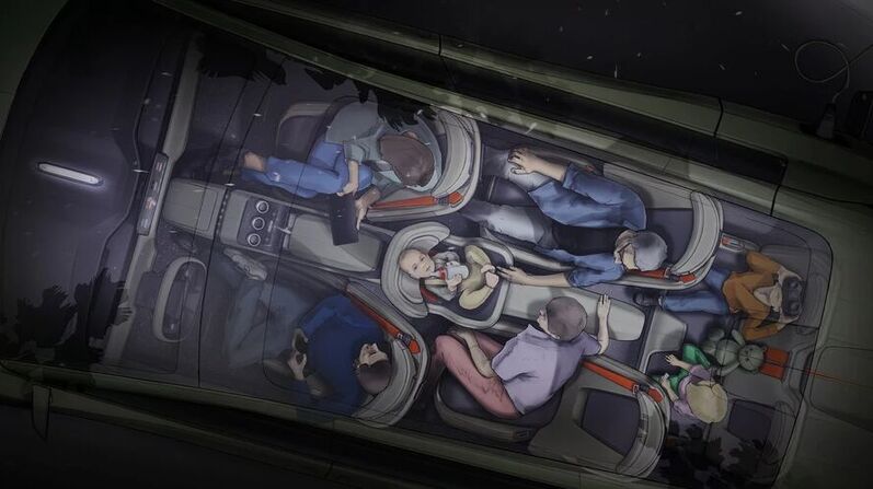 Skoda Vision 7S als 7 sitzer suv.