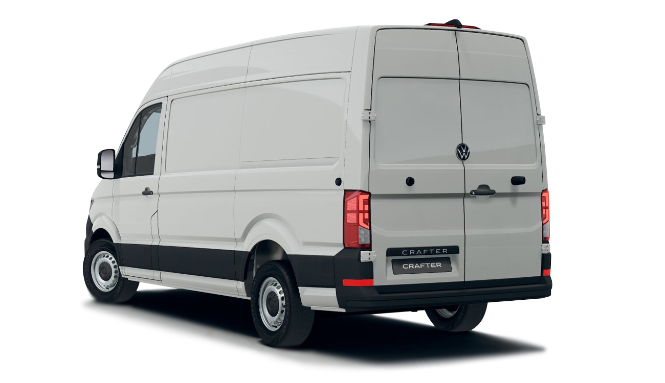 VW Crafter 35 Kasten HD Heckansicht