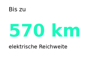 570 km Elektrische Reichweite Xpeng g6