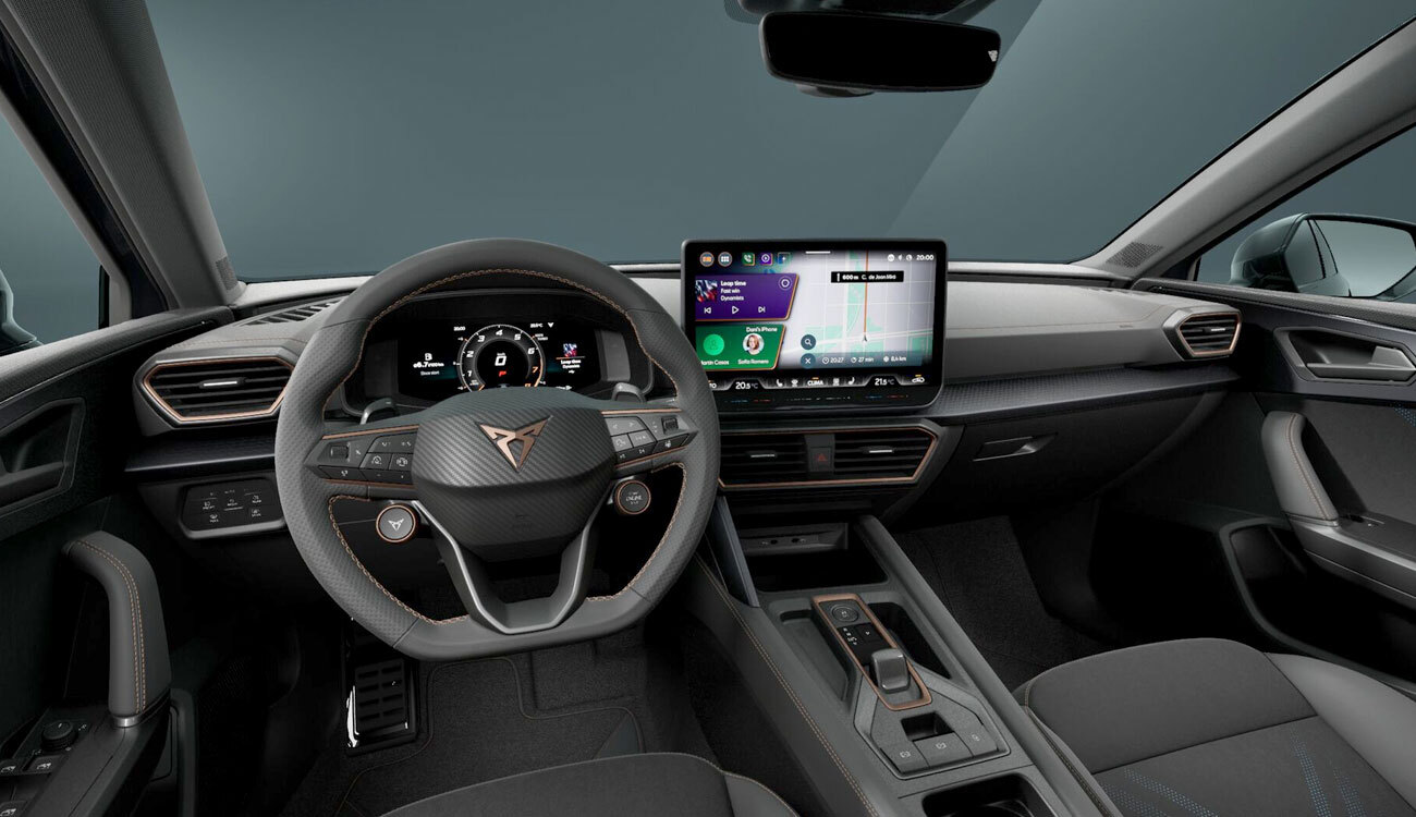 CUPRA Leon Sportstourer 1.5 eTSI Freisteller in Graphene Grau Interieur