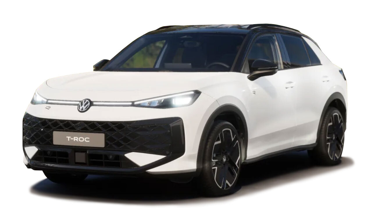 Fahrzeugbild VW T-Roc Lagerwagen weiß front