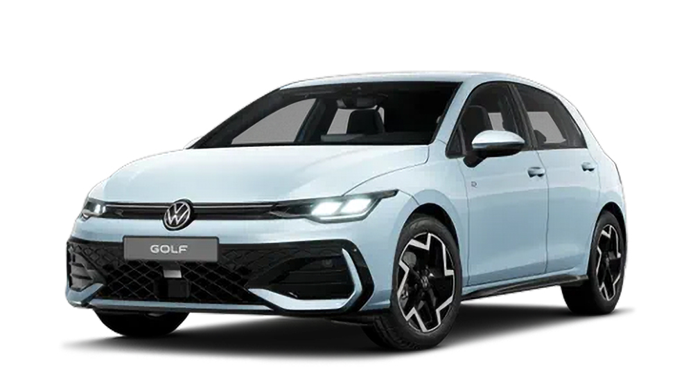 Die Golf R-Line Variante begeistert mit sportlichem Design, markanten Details und optionalem Allradantrieb.