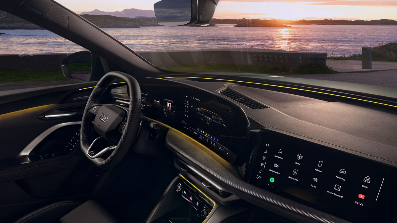 Audi virtual cockpit plus und MMI Navigation plus mit 10,1-Zoll-Touchdisplay im Audi SQ5 Sportback.