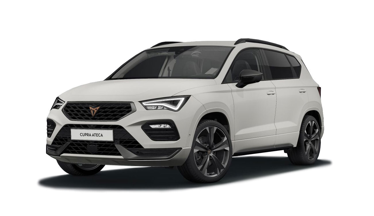 CUPRA Ateca Freisteller in Bila Weiß Frontansicht