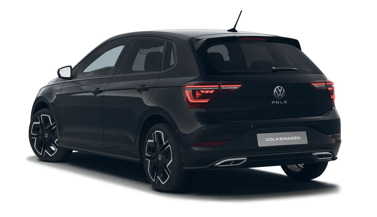 Fahrzeugbild VW Polo Lagerwagen schwarz heck