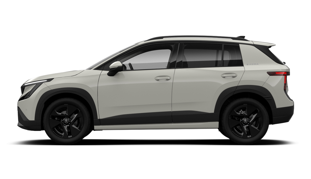 Škoda Epiq Selection 55 in Marble-Grau Seitenansicht