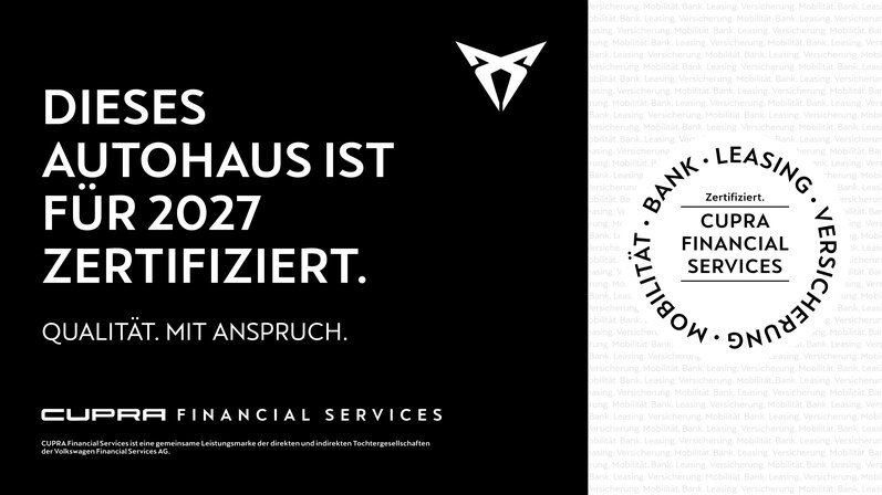 Autohauszertifizierung cupra