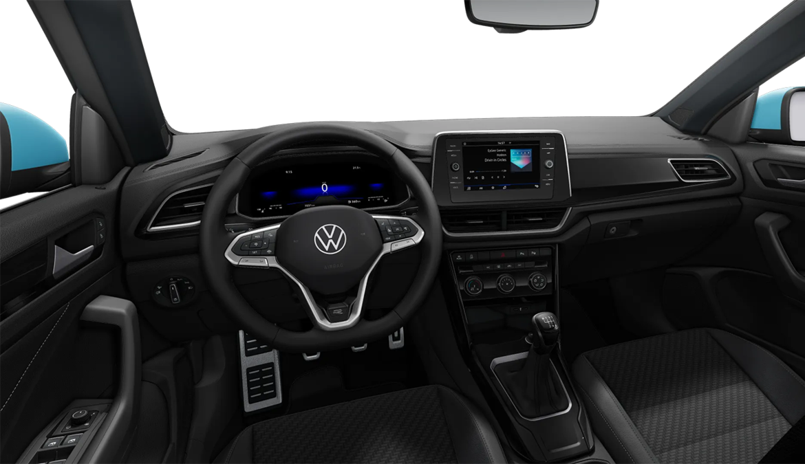 VW T-Roc Cabriolet R-Line Innenansicht
