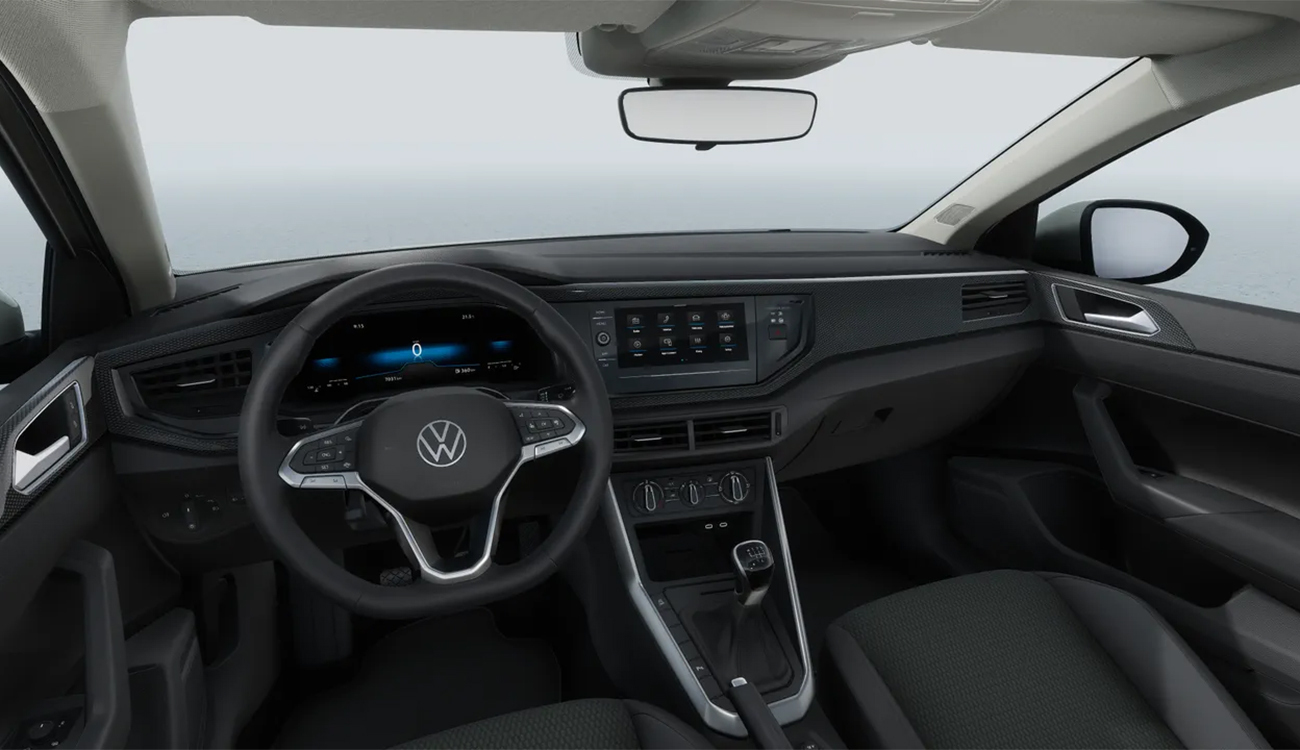 vw taigo fahrzeugbild innenraum Fahrschulleasing 