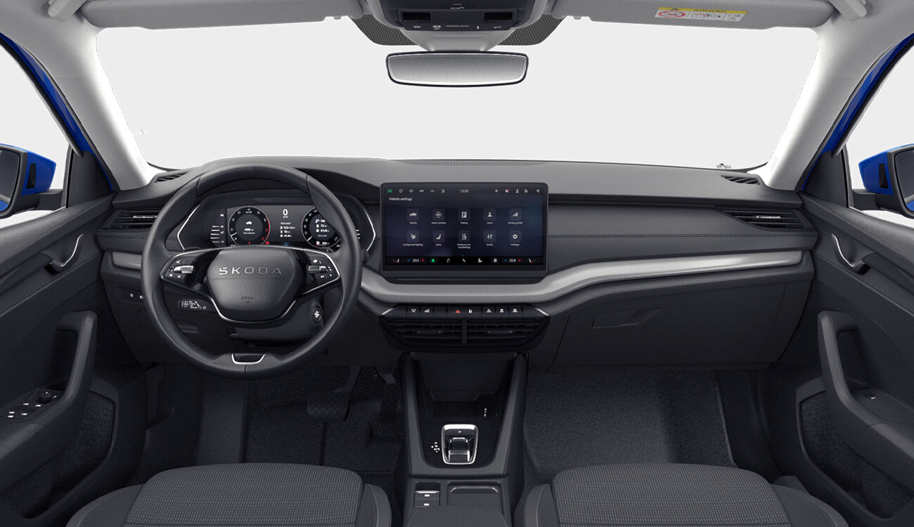 Skoda Octavia Combi Selection in Energyblau Innenraum