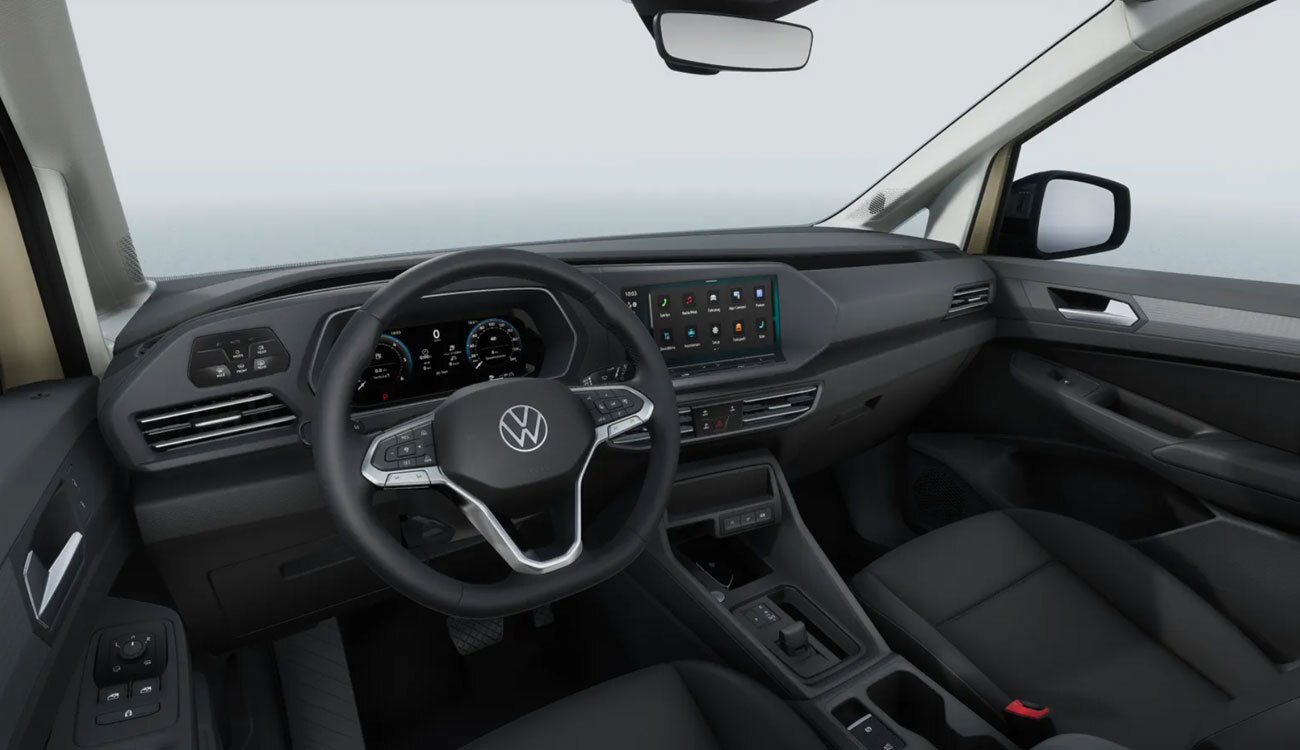 VW Caddy Taxi Gold Edition inkl. Rolliumbau Innenraum
