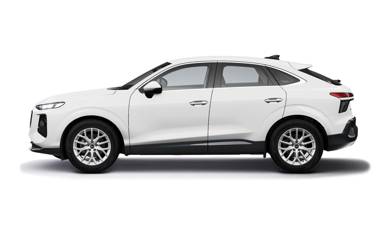 Audi Q3 Sportback Arkonaweiß Seitenansicht