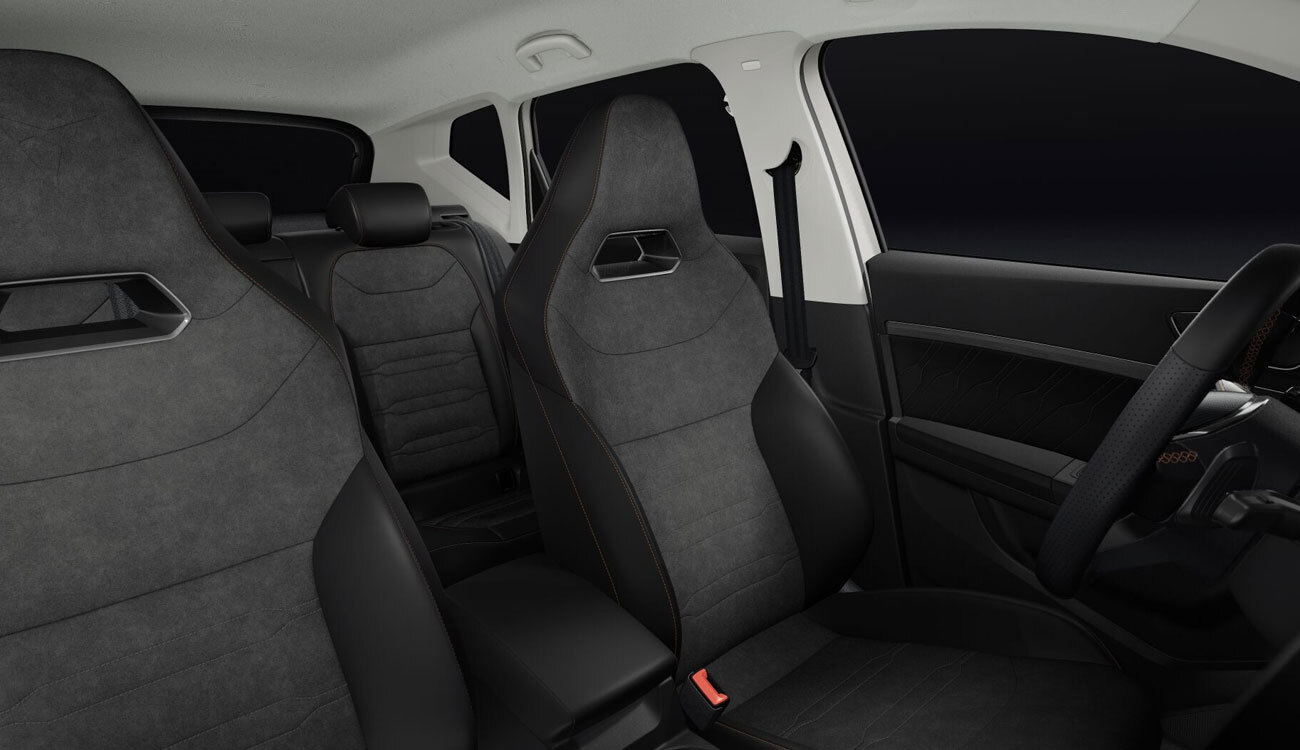 CUPRA Ateca Freisteller in Bila Weiß Interieur