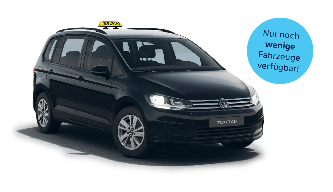 VW Touran Comfortline Taxi Hülpert Edition Schwarz