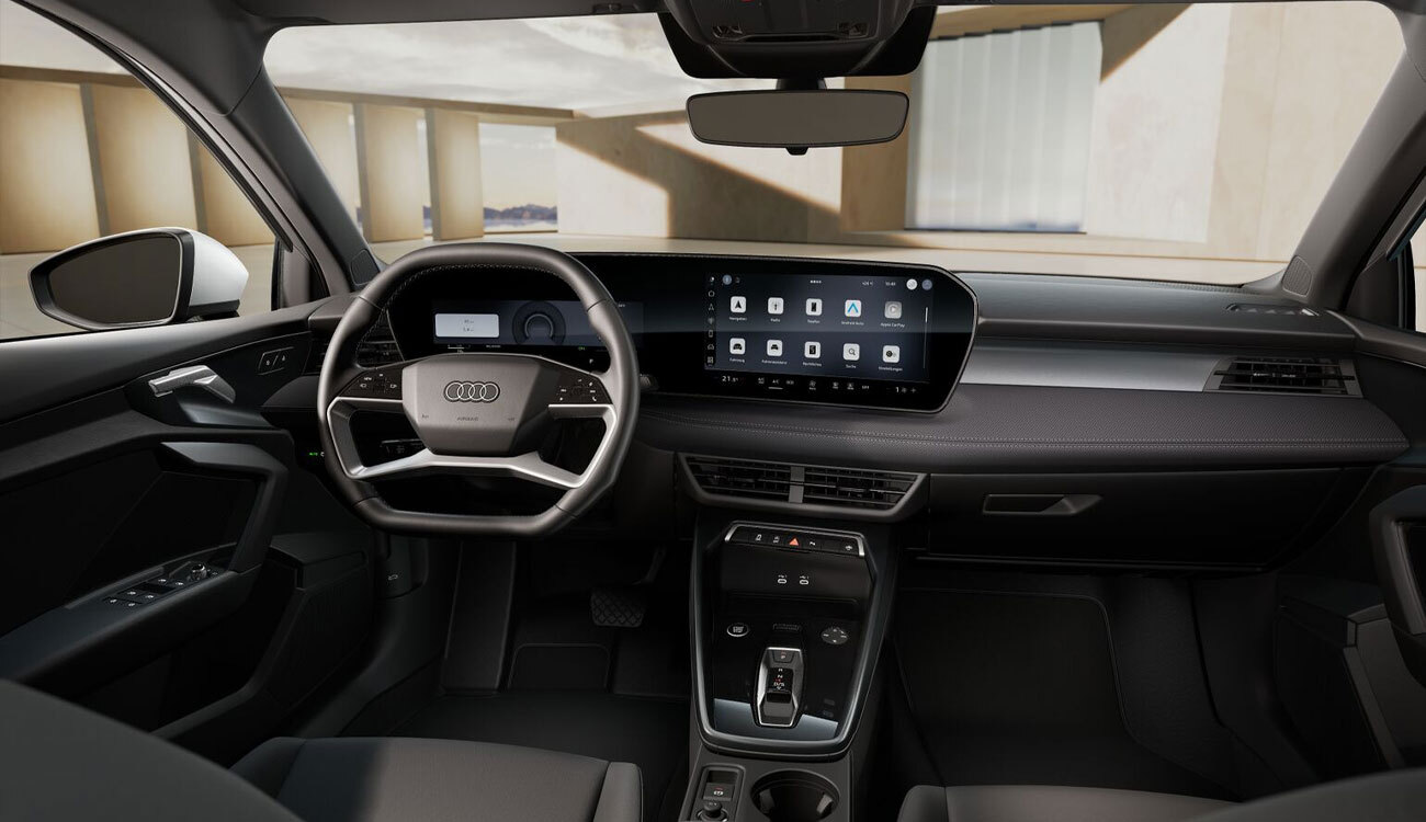 Audi A3 Sportback Fahrzeugbild weiß innenraum