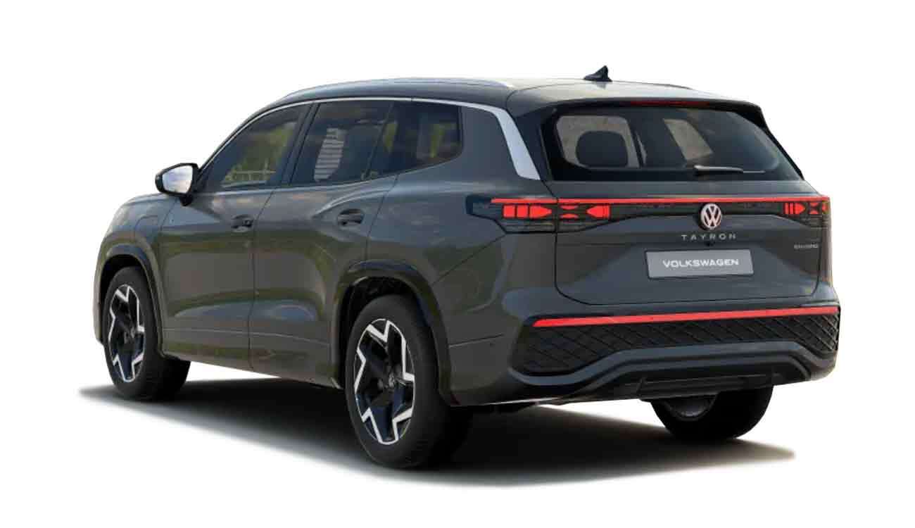 VW Tayron R-line eHybrid Heckansicht