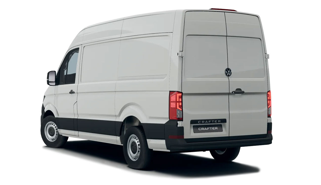 Fahrzeugbild VW Crafter weiß Heck