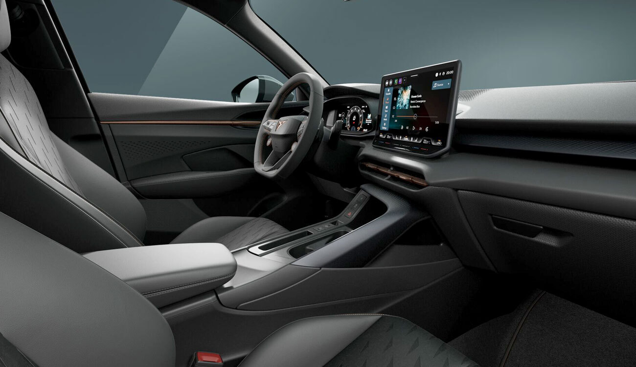 CUPRA Terramar Freisteller in Midnight Schwarz Metallic Interieur